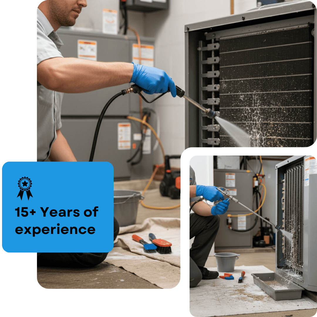 AC coil cleaning services Dubai