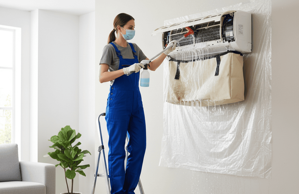 AC duct unit cleaning Dubai